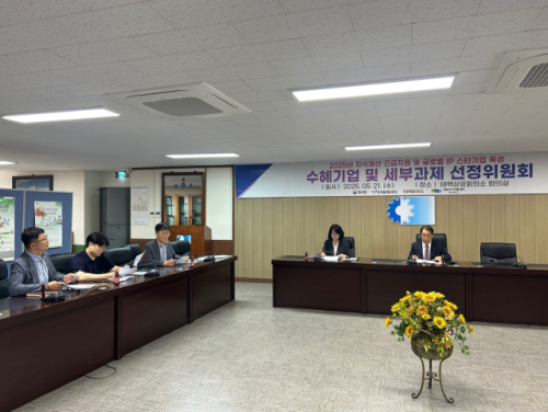 강원남부지식재산센터 글로벌 IP 스타기업 육성 선정 심사 - 뉴스 썸네일 이미지