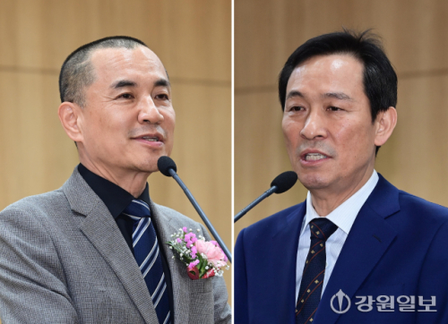 김진태·우상호 모두 춘천에 본진...전략지역은 김 '영동' 우 '영서' - 뉴스 썸네일 이미지